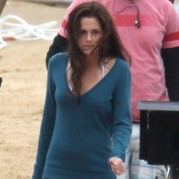 Banana Republic Wool / Cashmere Blend V-Neck Sweater ALT ASO Bella Swan - Picture 7 of 7